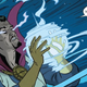 Doctor Strange incants an orb of magical energy in the pages of Amazing Spider-Man #641.